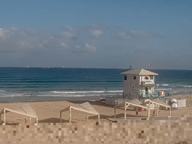 Ashdod, Mei Ami Beach Live Cam - Ashkelon, Southern, Israel