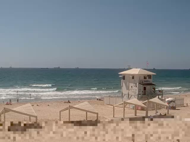 Ashdod, Mei Ami Beach Live Cam - Ashkelon, Southern, Israel