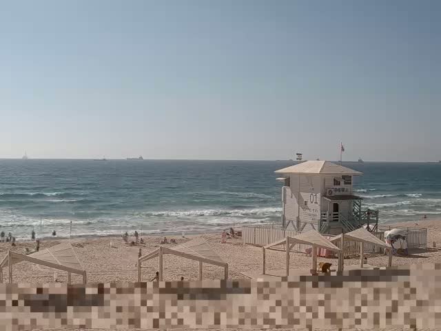 Ashdod, Mei Ami Beach Live Cam - Ashkelon, Southern, Israel