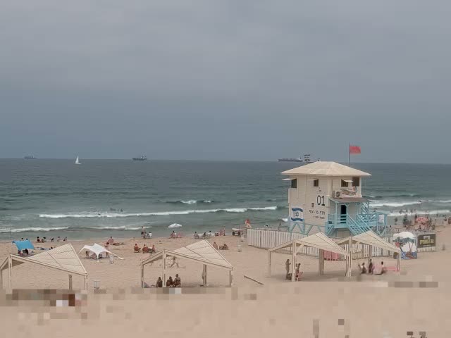 Ashdod, Mei Ami Beach Live Cam - Ashkelon, Southern, Israel