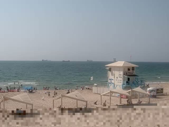 Ashdod, Mei Ami Beach Live Cam - Ashkelon, Southern, Israel