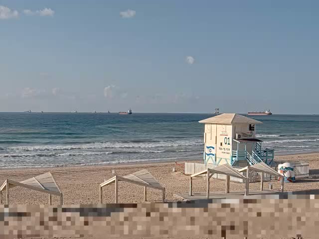 Ashdod, Mei Ami Beach Live Cam - Ashkelon, Southern, Israel