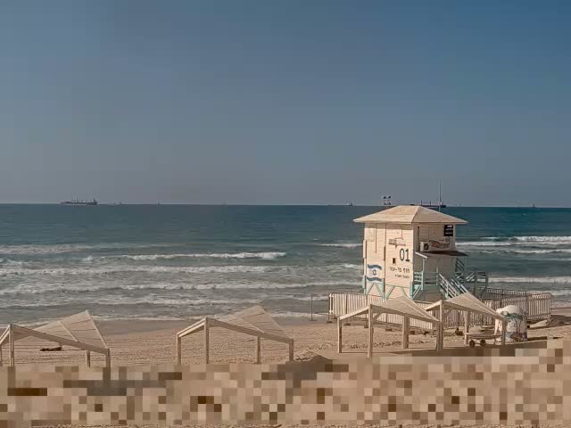 Ashdod, Mei Ami Beach Live Cam - Ashkelon, Southern, Israel