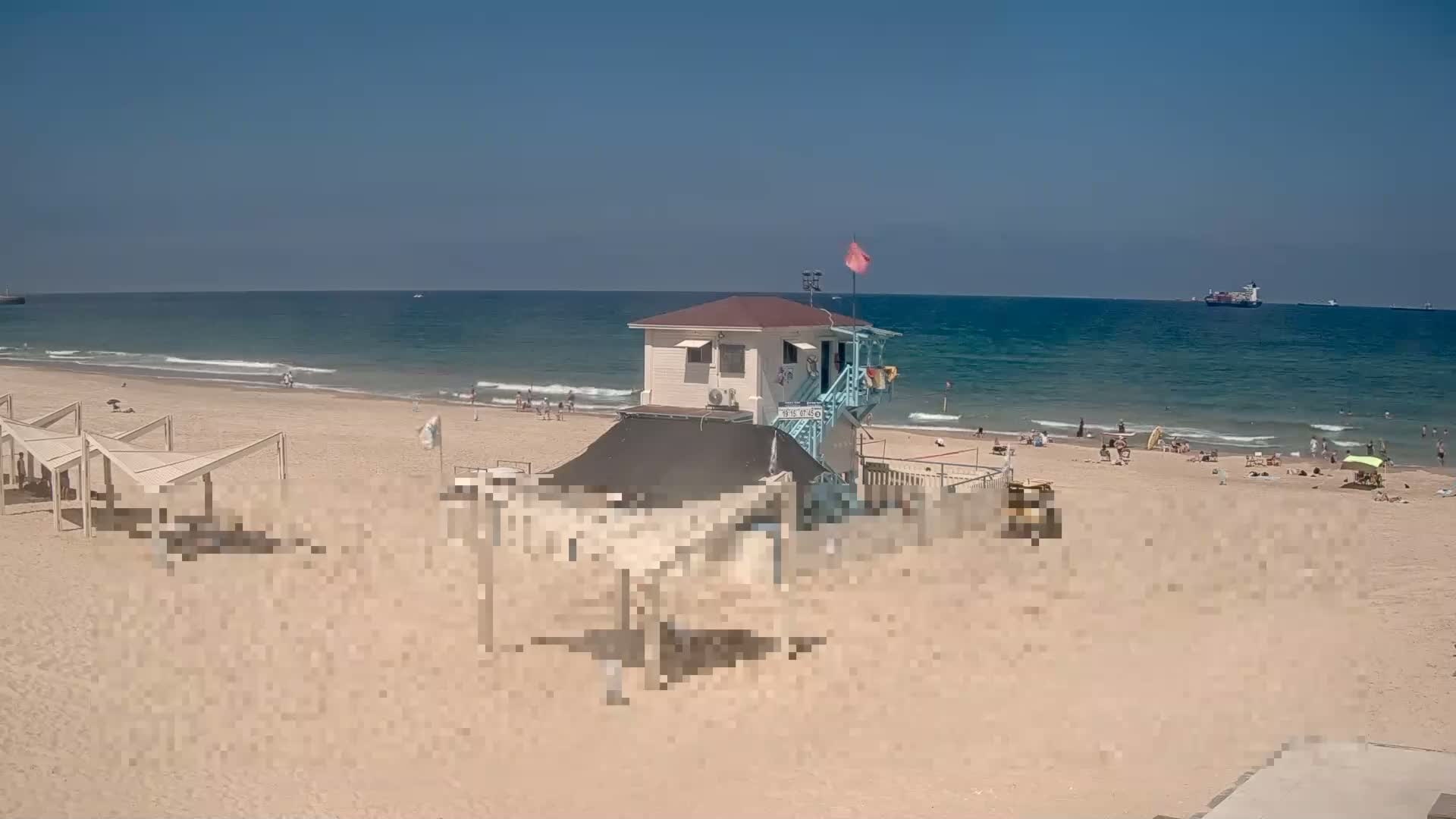 Ashdod, Oranim Beach Live Cam - Ashkelon, Southern, Israel