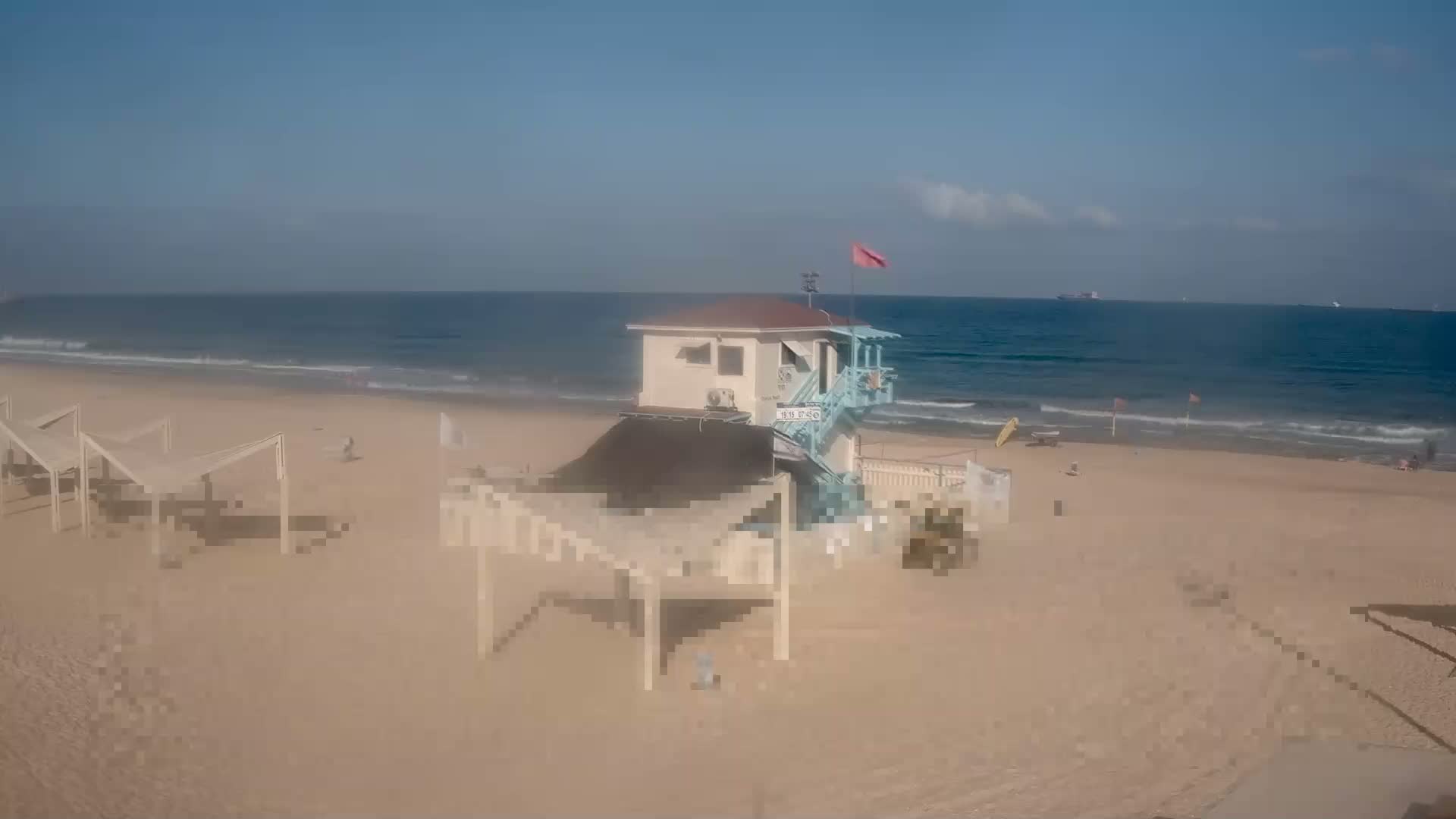Ashdod, Oranim Beach Live Cam - Ashkelon, Southern, Israel
