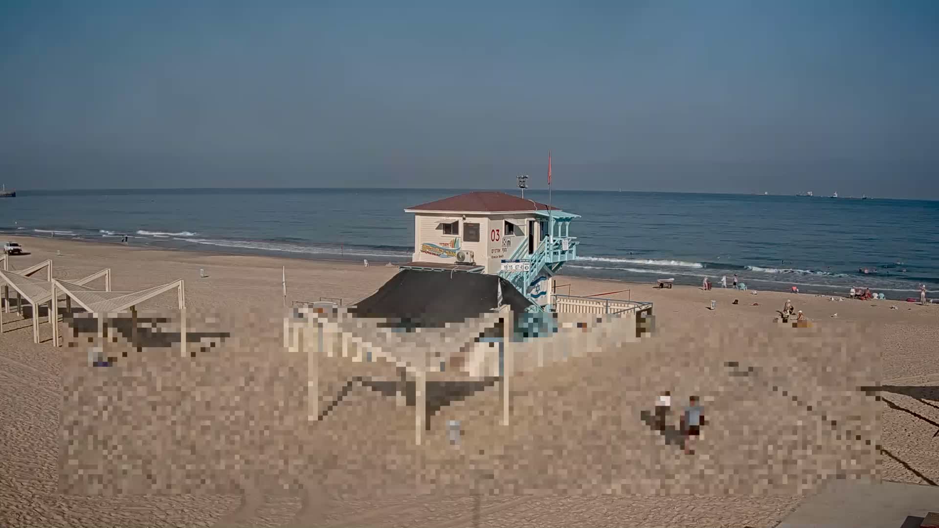 Ashdod, Oranim Beach Live Cam - Ashkelon, Southern, Israel