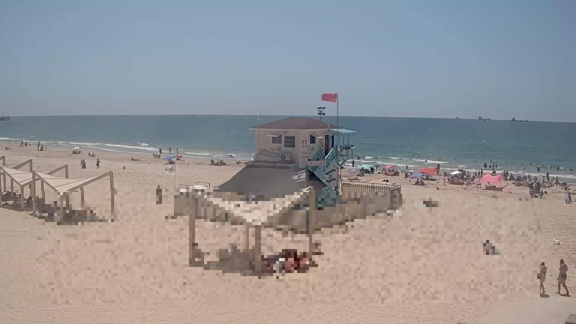 Ashdod, Oranim Beach Live Cam - Ashkelon, Southern, Israel