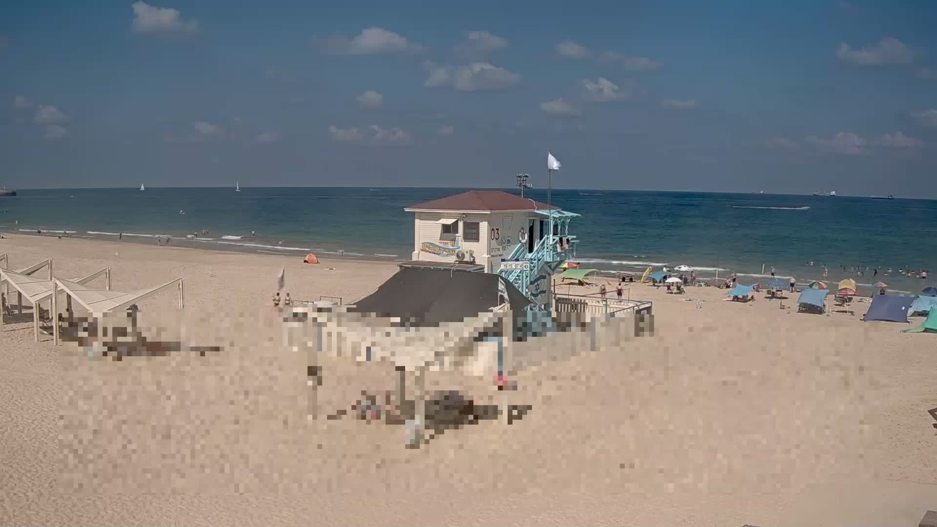 Ashdod, Oranim Beach Live Cam - Ashkelon, Southern, Israel