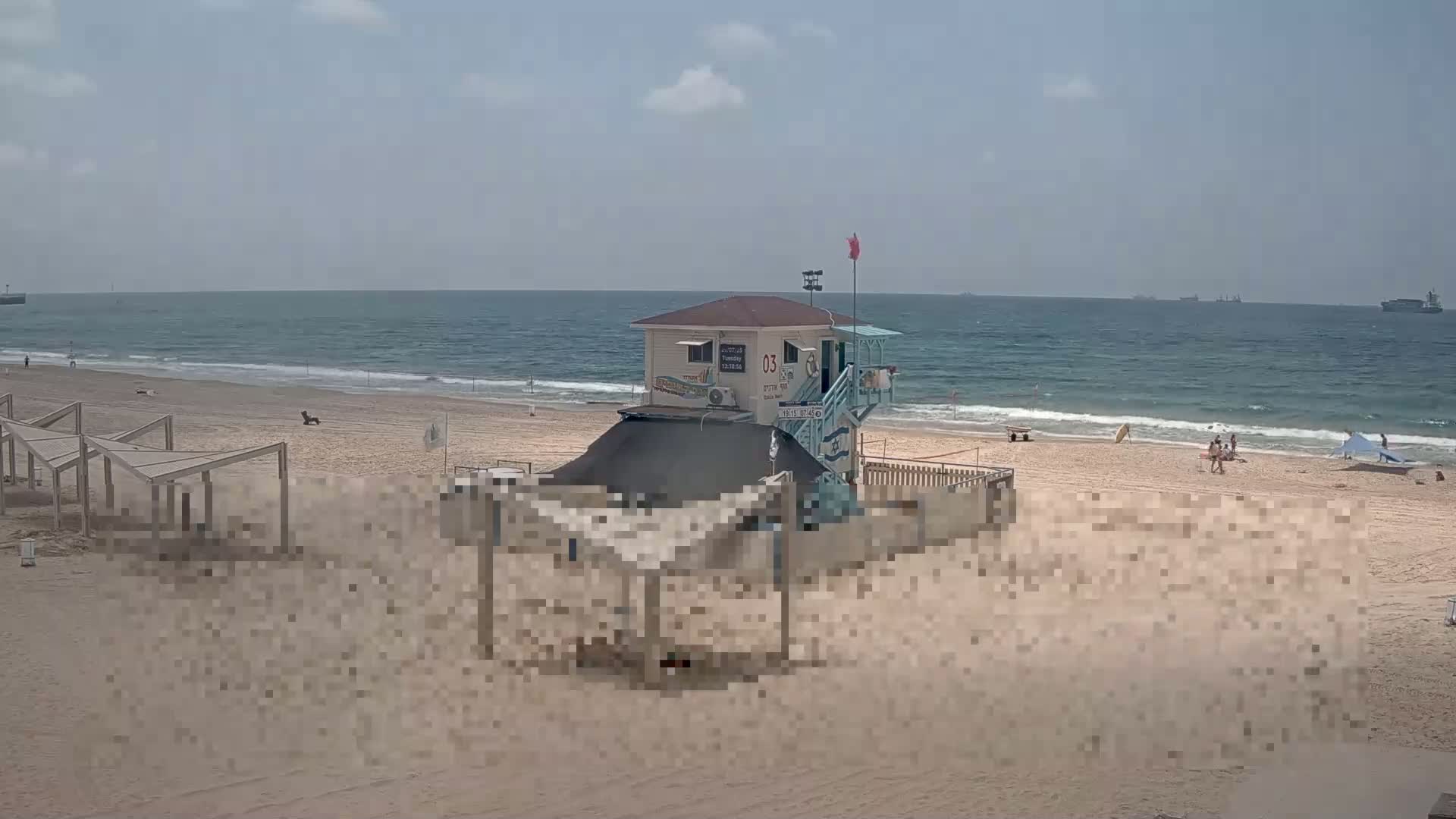 Ashdod, Oranim Beach Live Cam - Ashkelon, Southern, Israel
