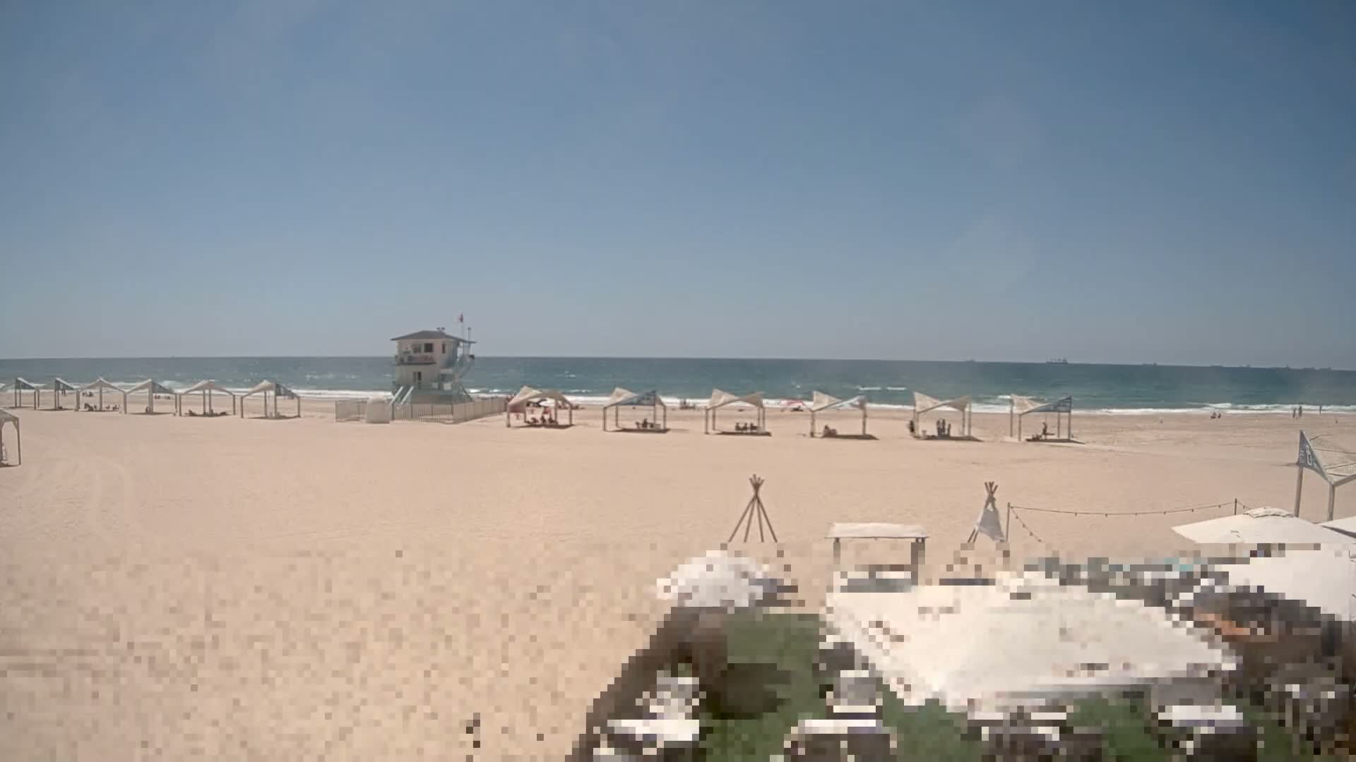 Ashdod, Yud-Alef Beach Live Cam - 