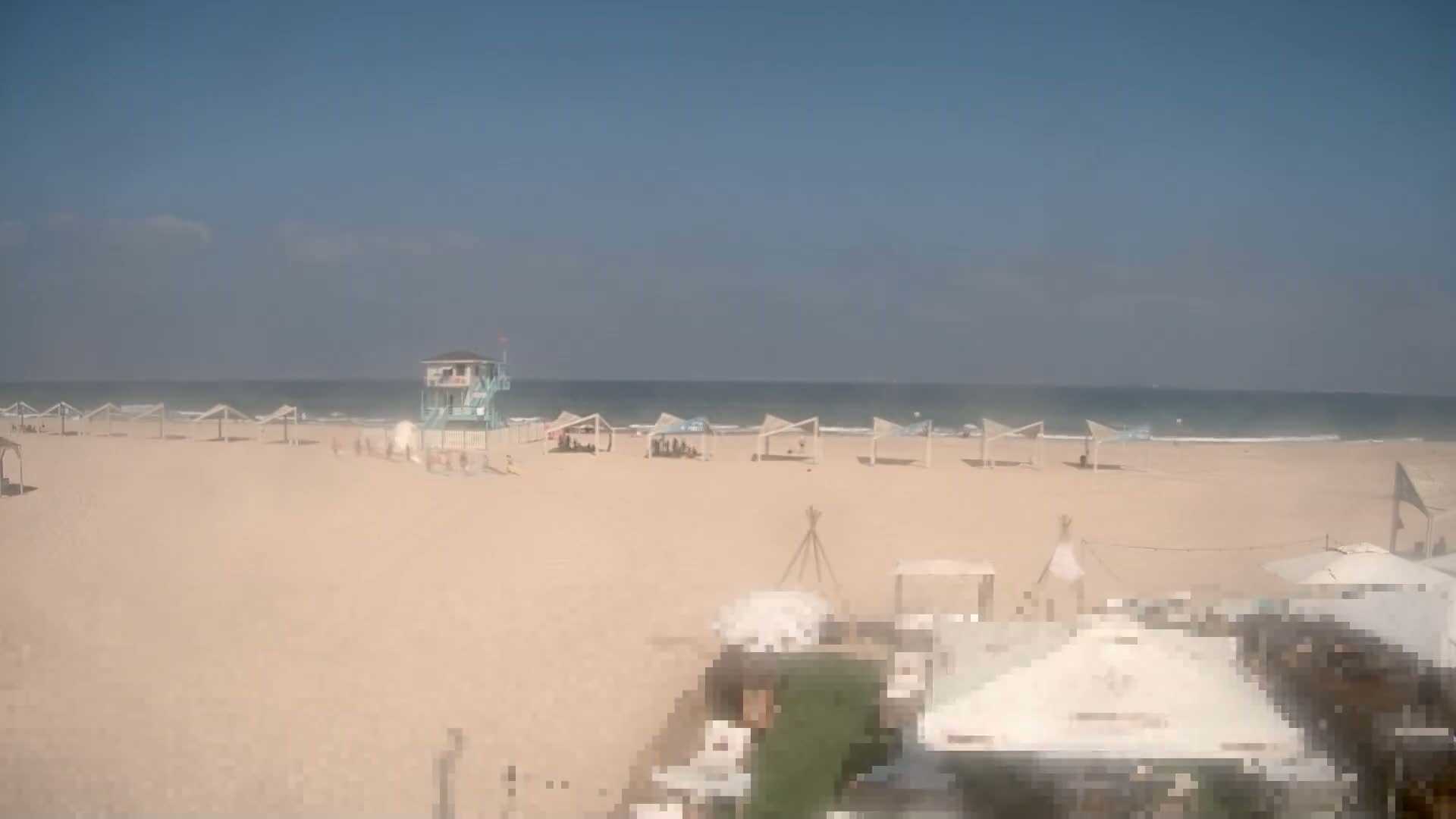 Ashdod, Yud-Alef Beach Live Cam - 