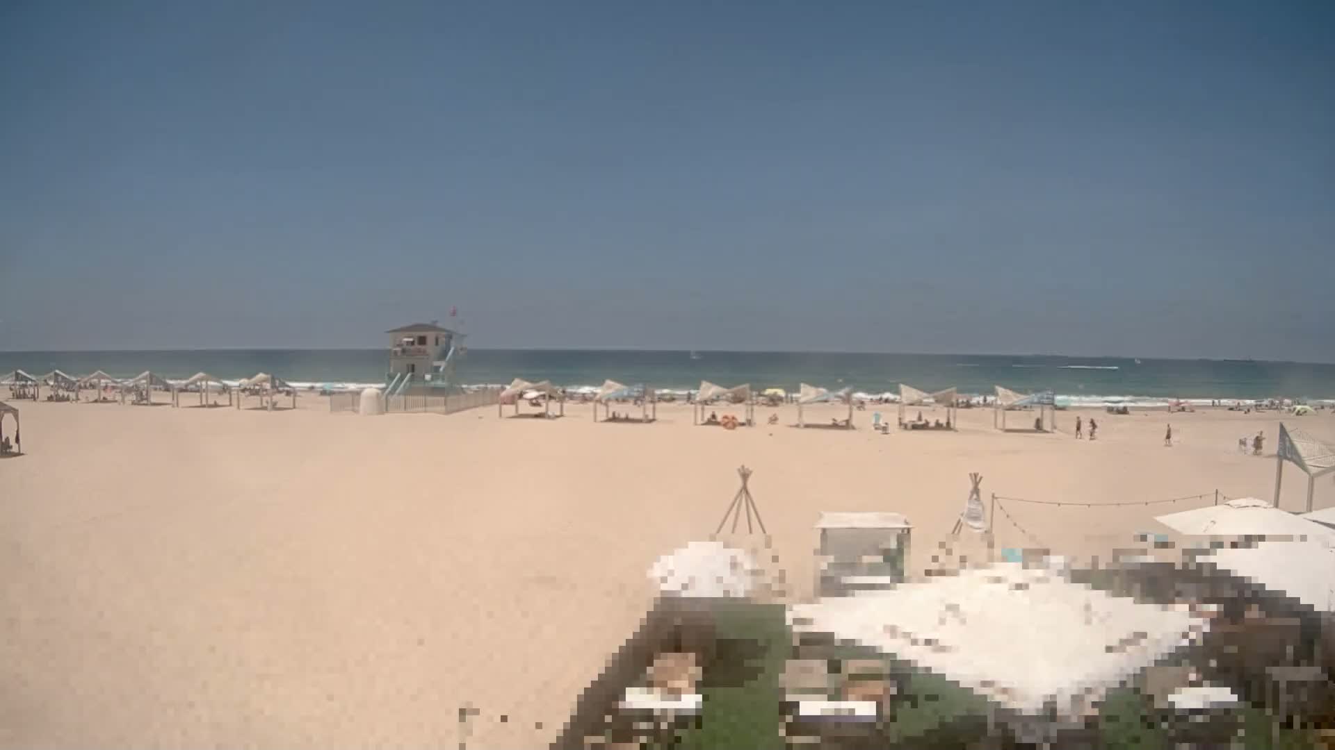Ashdod, Yud-Alef Beach Live Cam - 