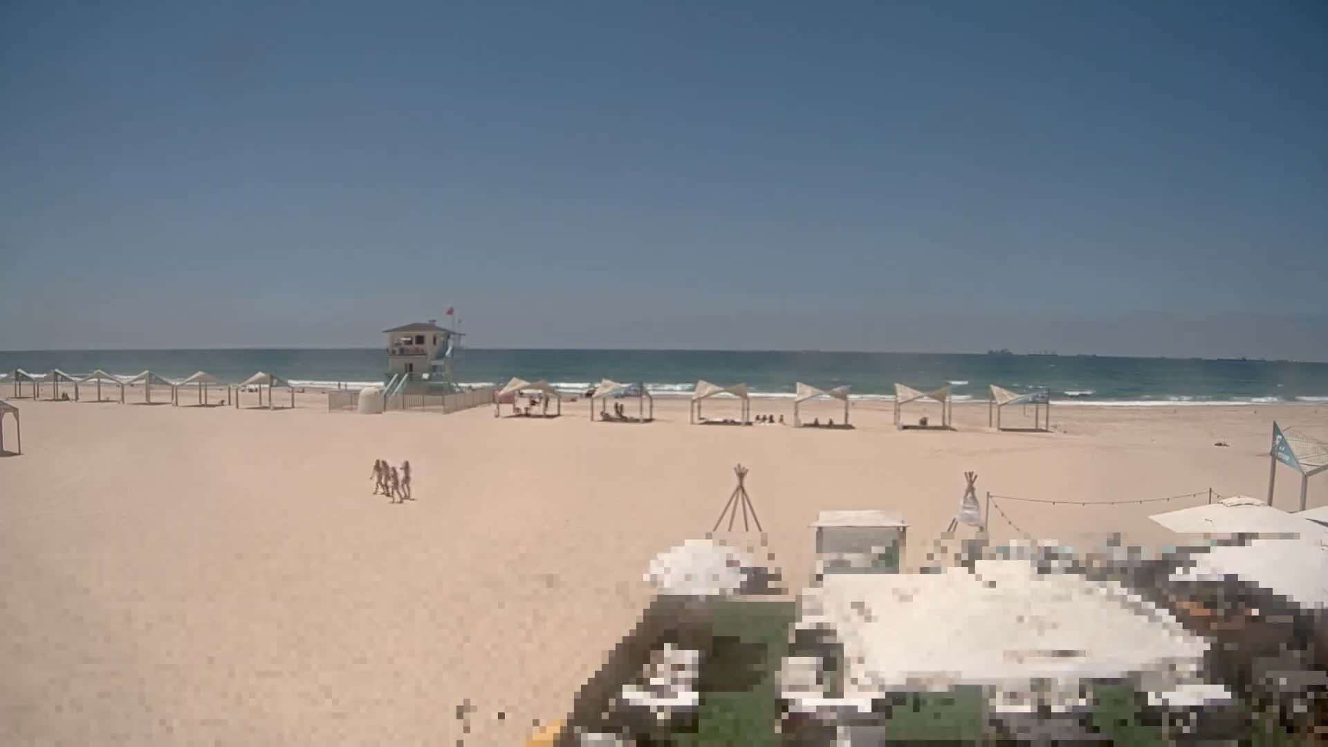 Ashdod, Yud-Alef Beach Live Cam - 