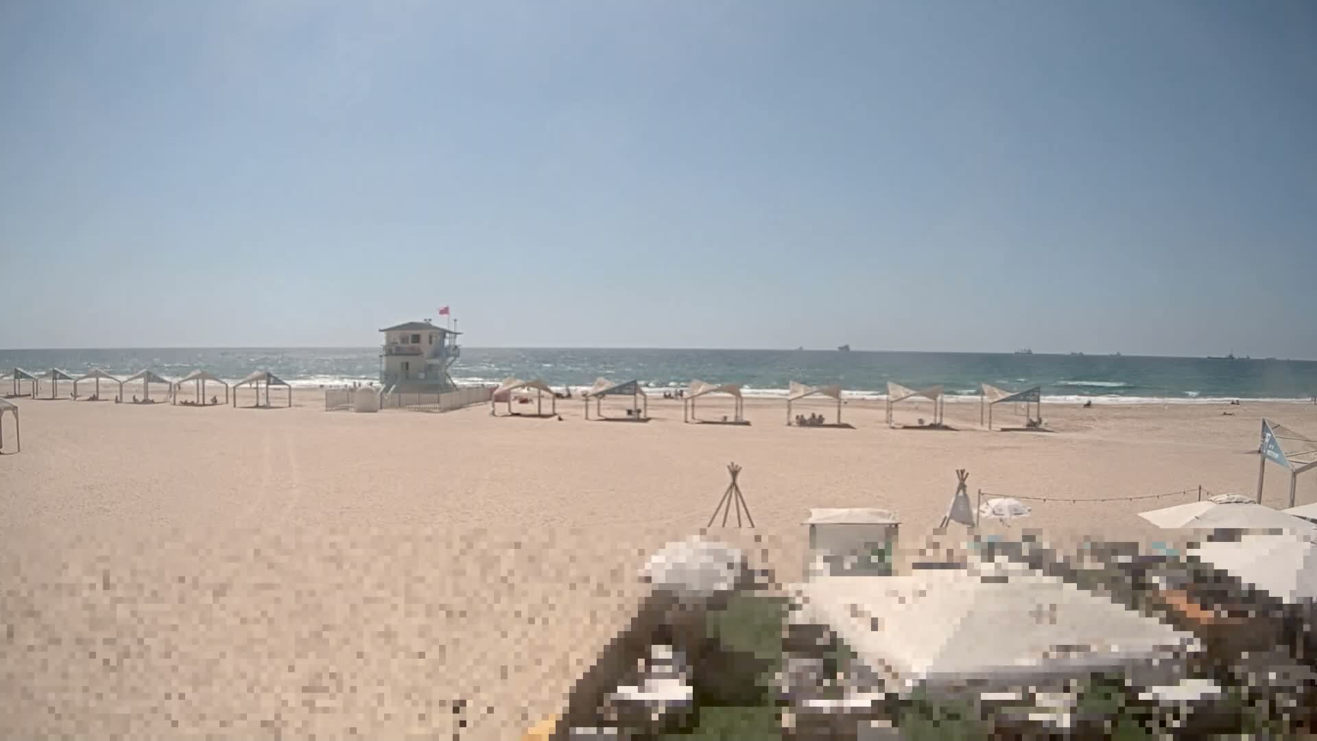 Ashdod, Yud-Alef Beach Live Cam - 