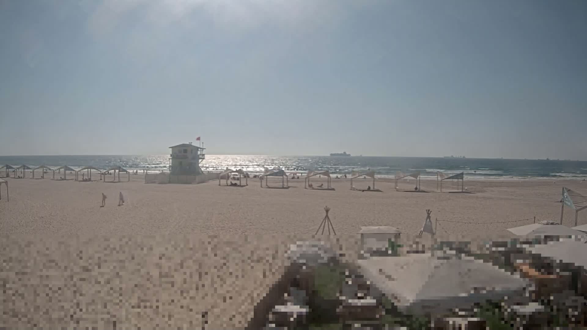Ashdod, Yud-Alef Beach Live Cam - Ashkelon, Southern, Israel