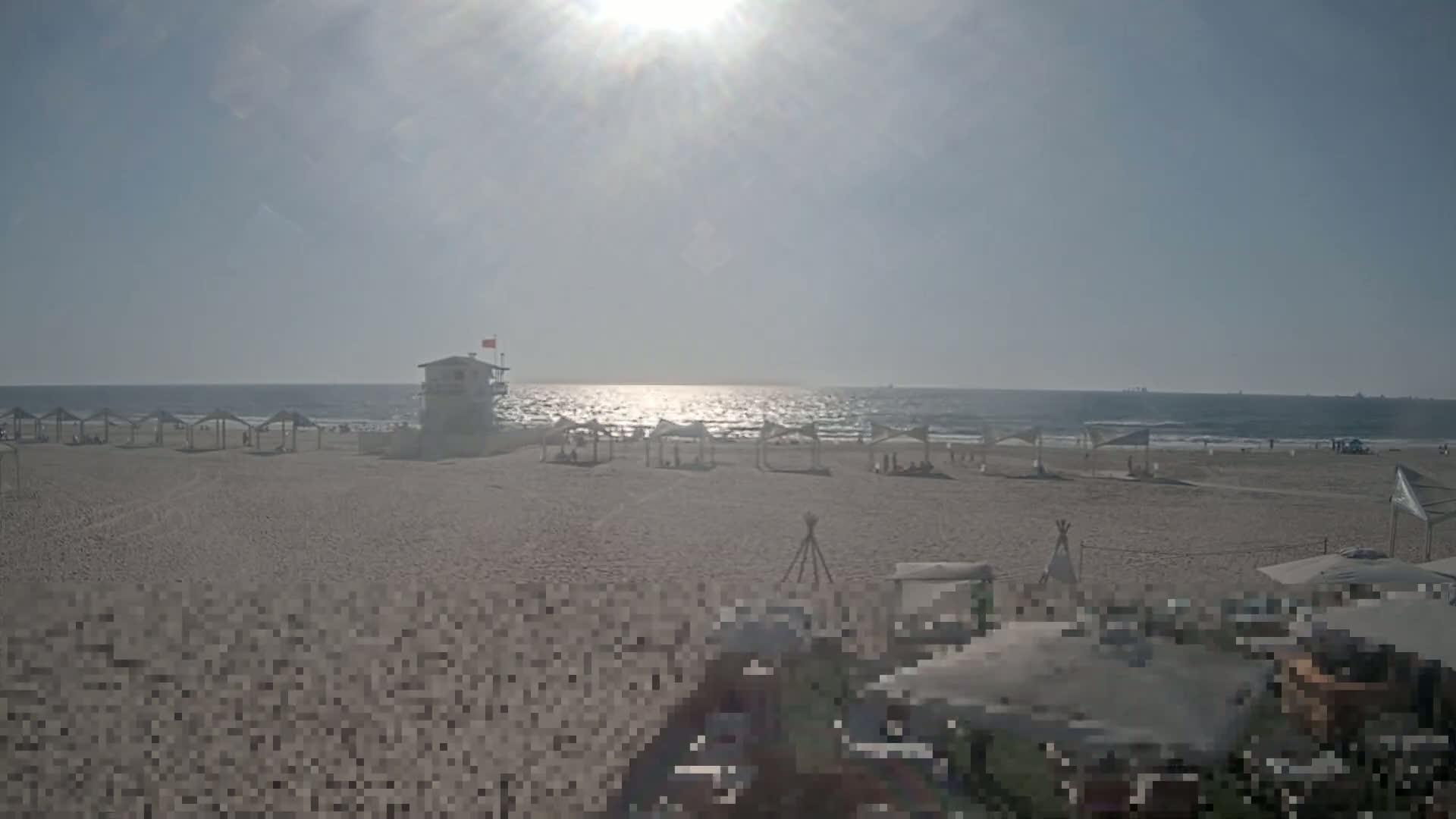 Ashdod, Yud-Alef Beach Live Cam - Ashkelon, Southern, Israel