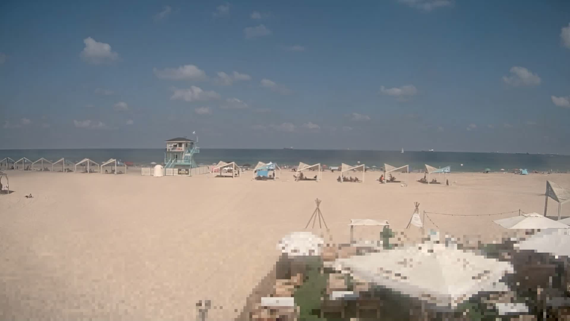 Ashdod, Yud-Alef Beach Live Cam - Ashkelon, Southern, Israel