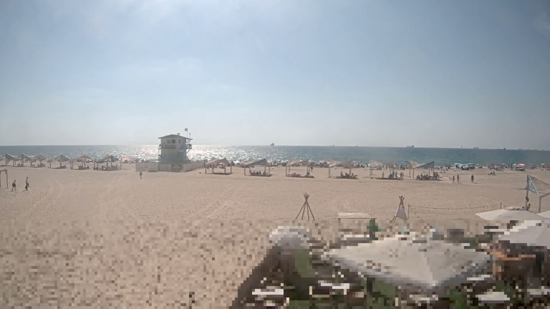 Ashdod, Yud-Alef Beach Live Cam - Ashkelon, Southern, Israel