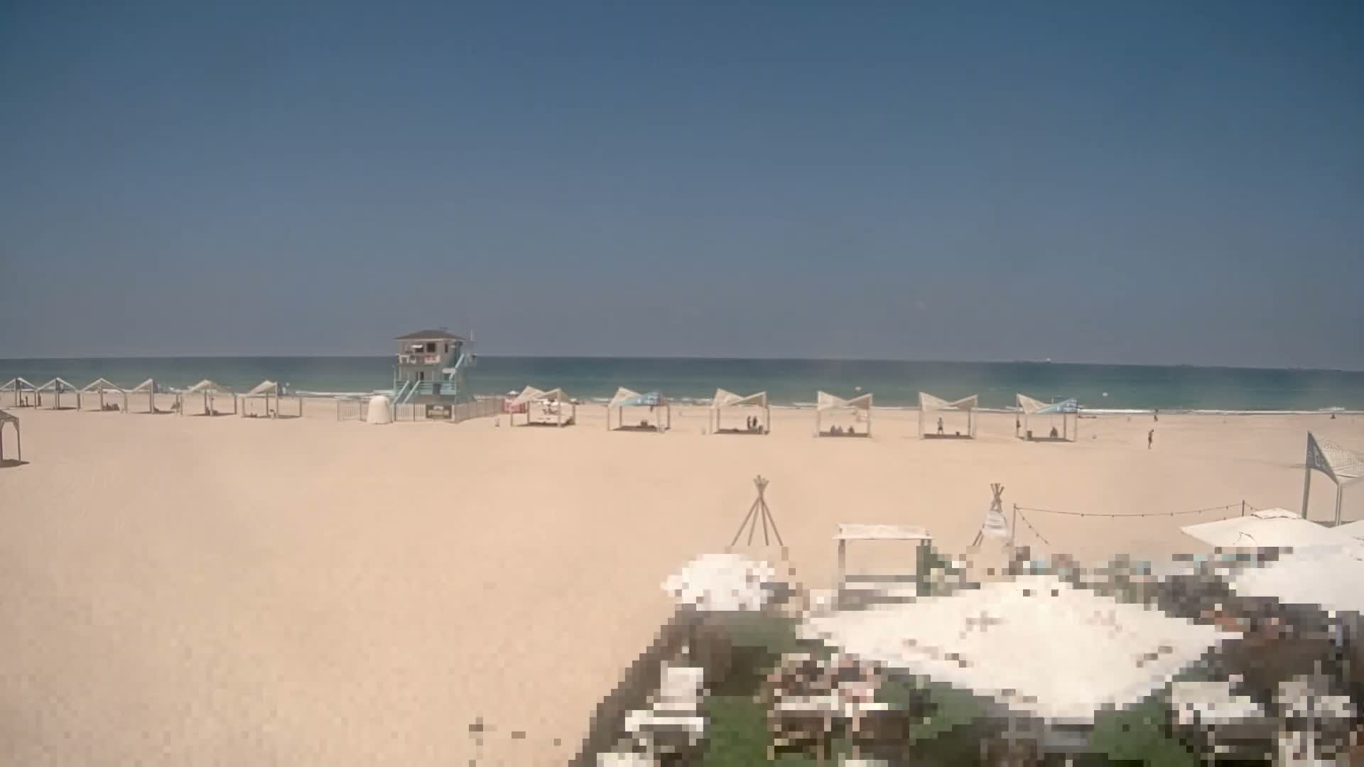 Ashdod, Yud-Alef Beach Live Cam - Ashkelon, Southern, Israel