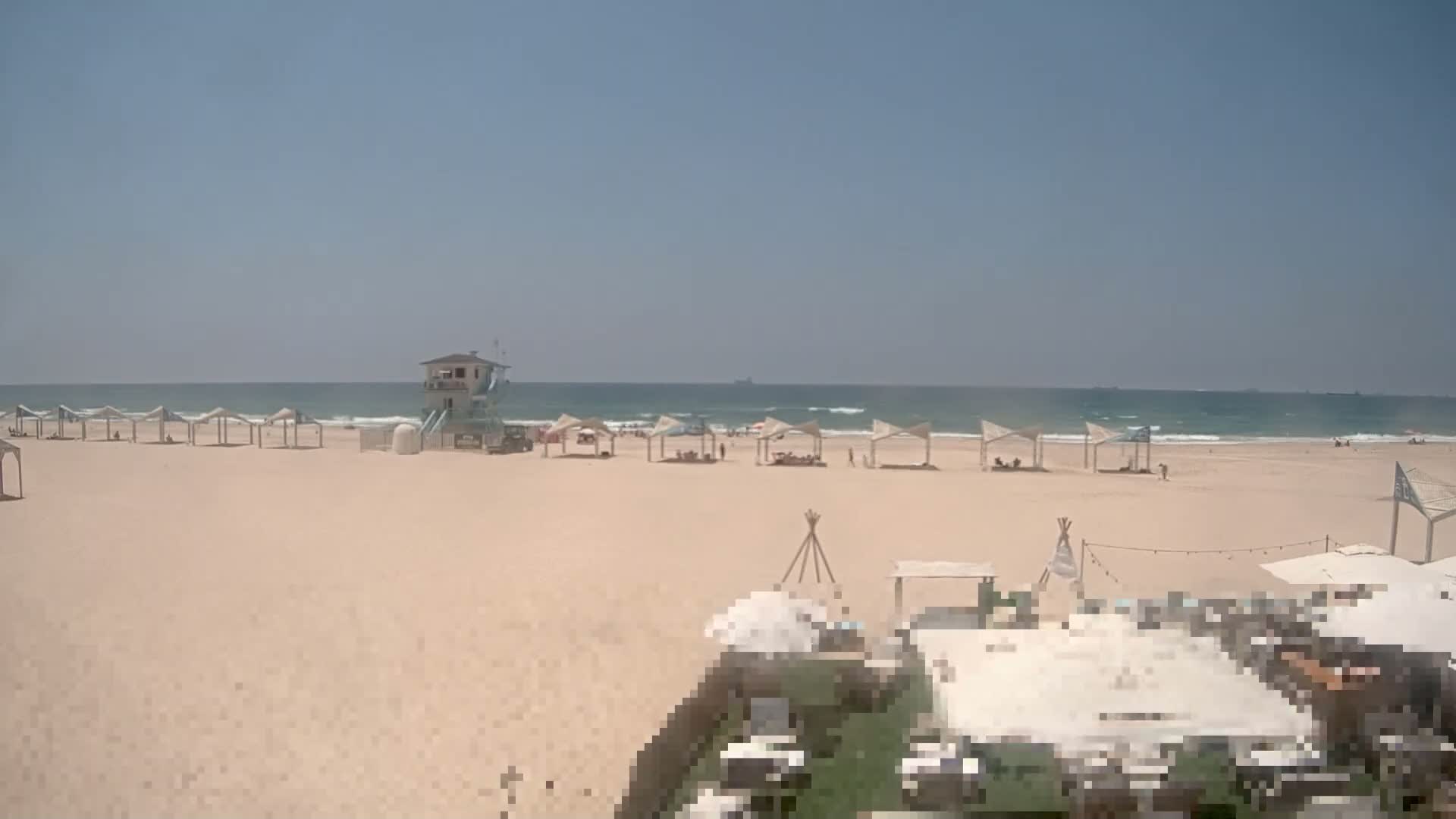 Ashdod, Yud-Alef Beach Live Cam - Ashkelon, Southern, Israel