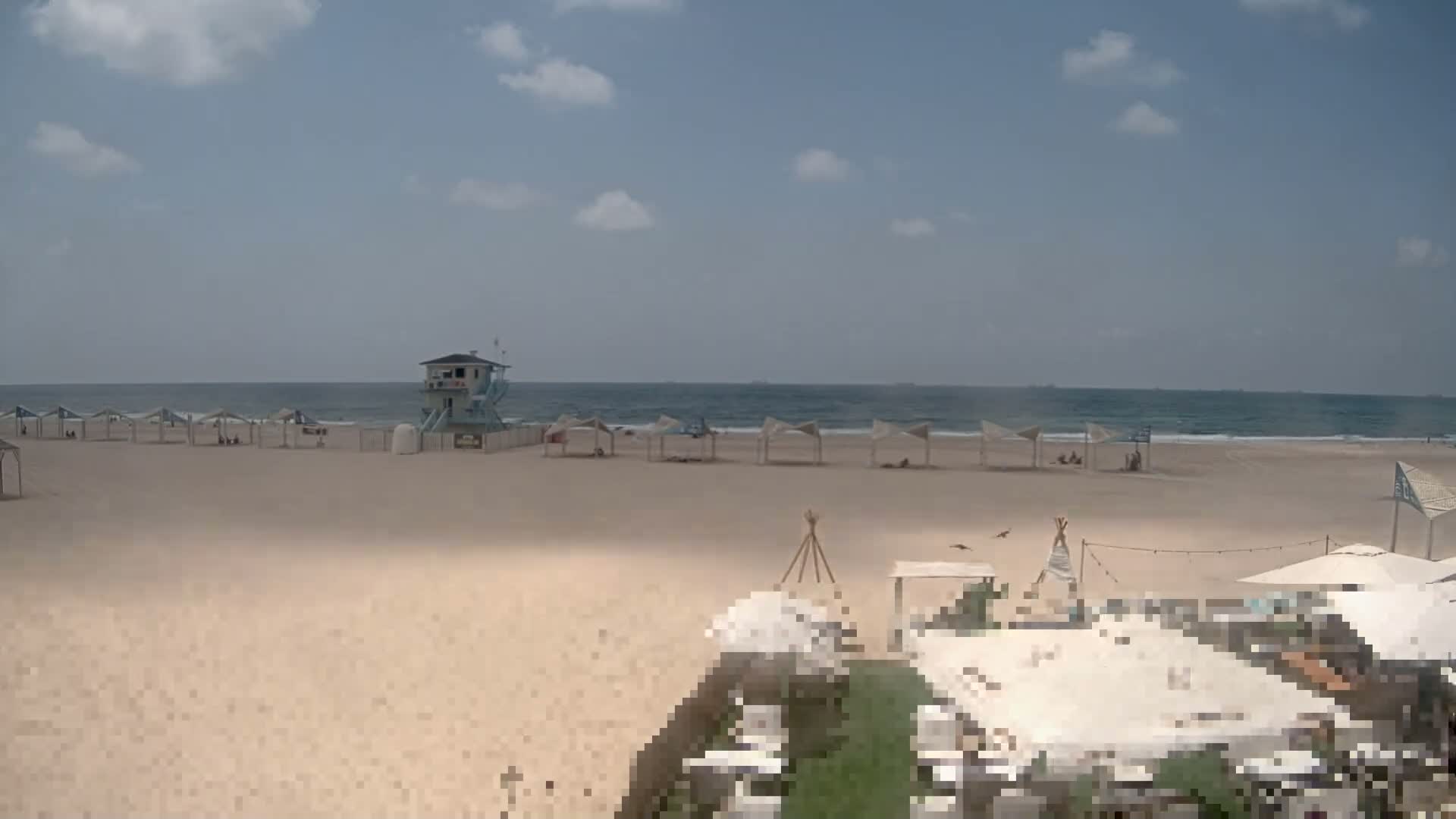 Ashdod, Yud-Alef Beach Live Cam - Ashkelon, Southern, Israel