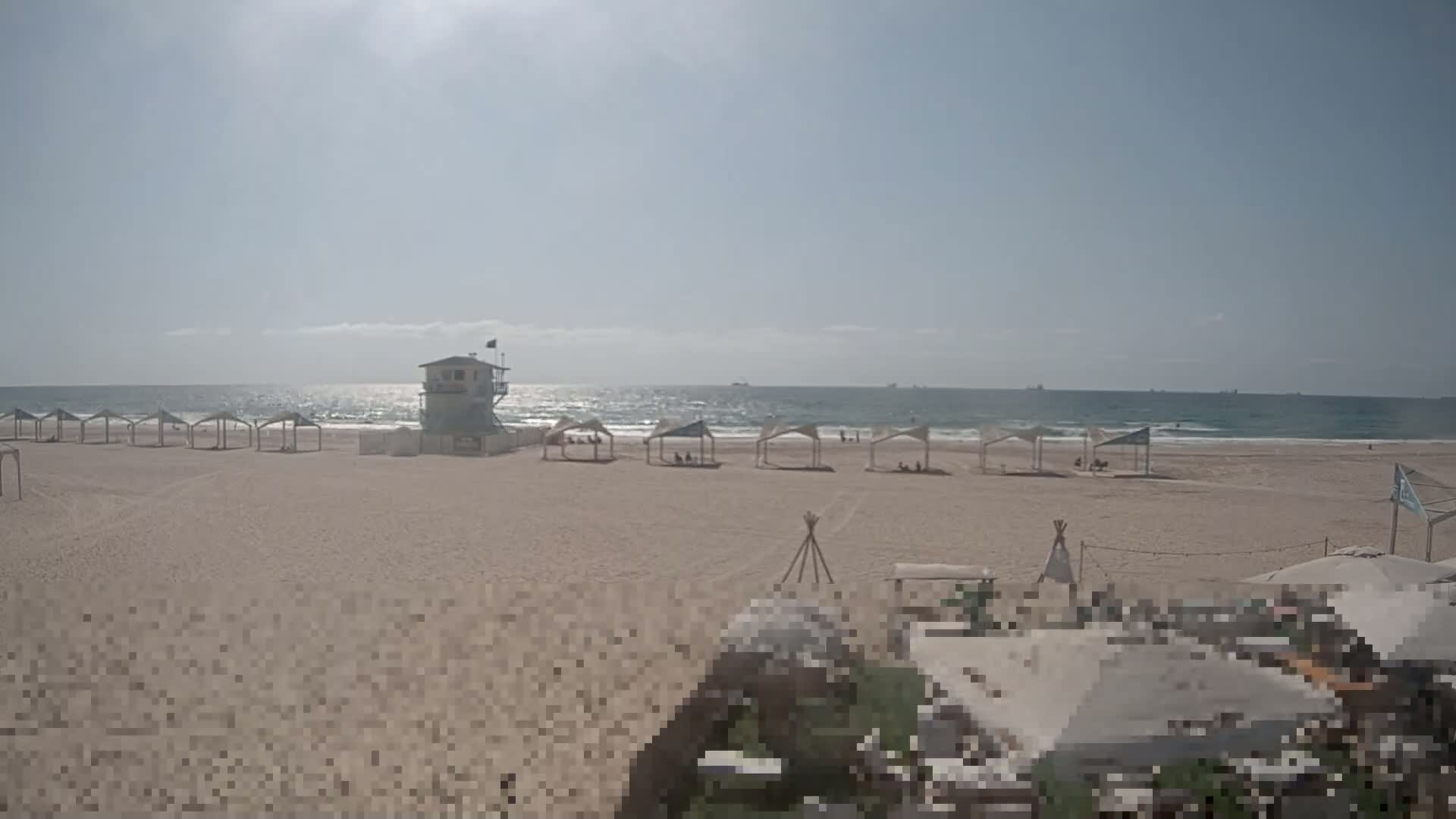 Ashdod, Yud-Alef Beach Live Cam - Ashkelon, Southern, Israel