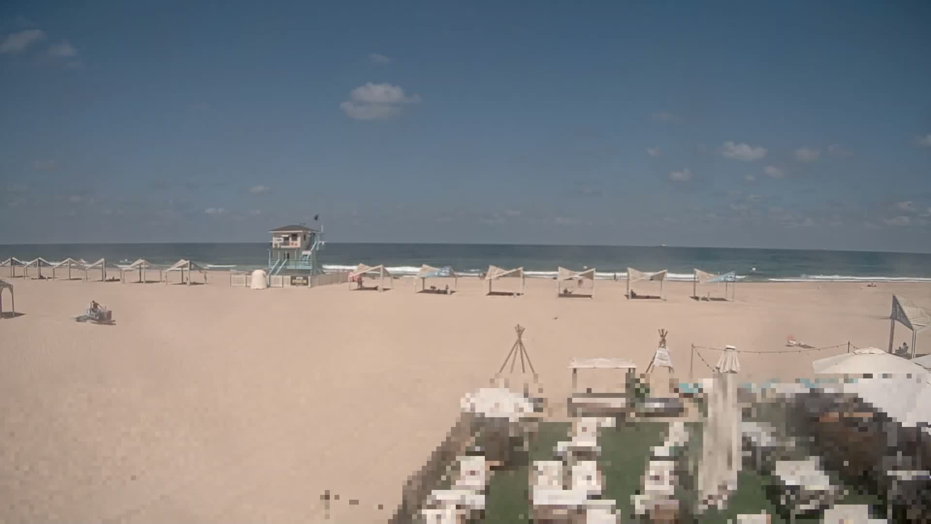 Ashdod, Yud-Alef Beach Live Cam - 