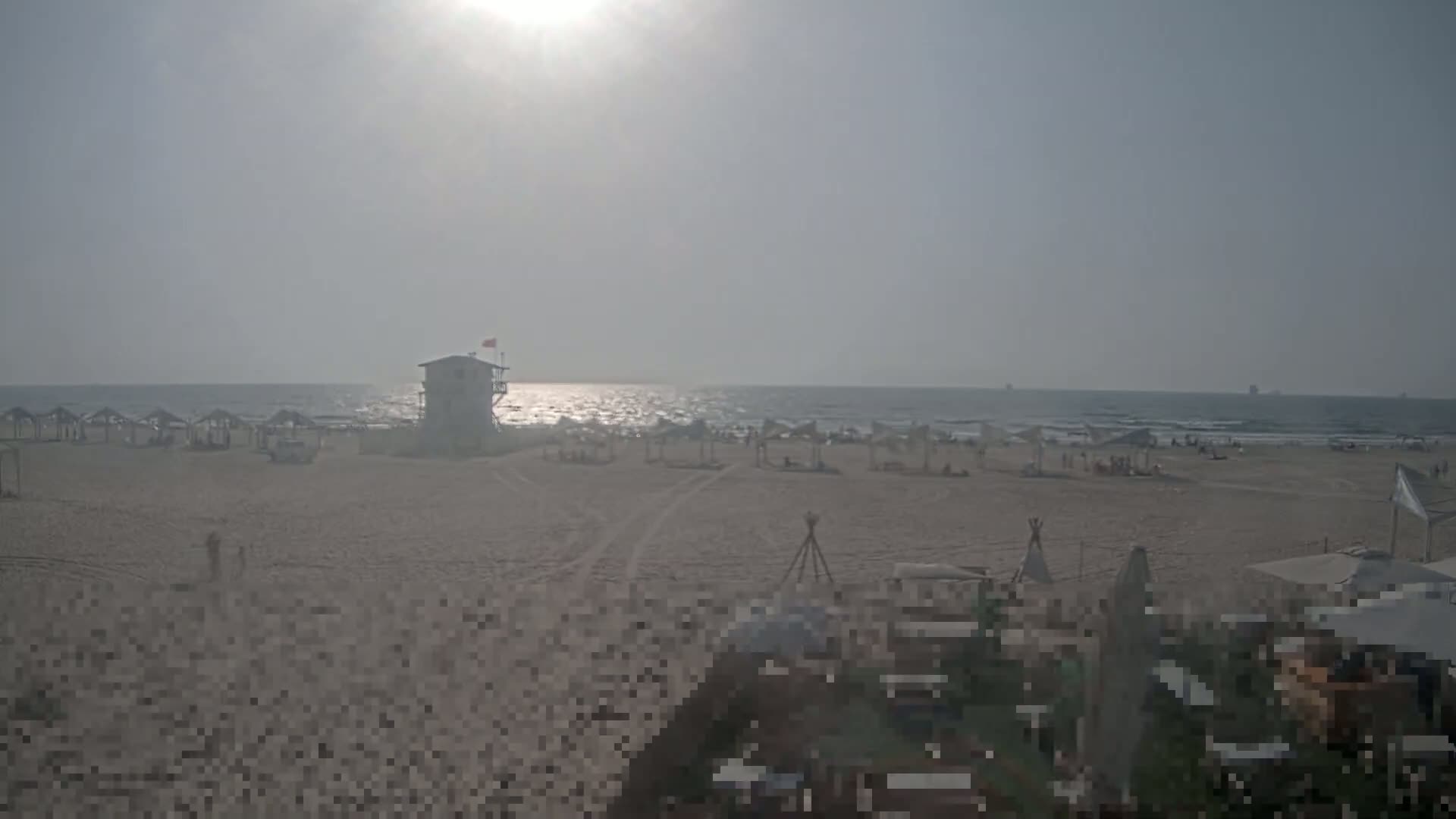 Ashdod, Yud-Alef Beach Live Cam - 