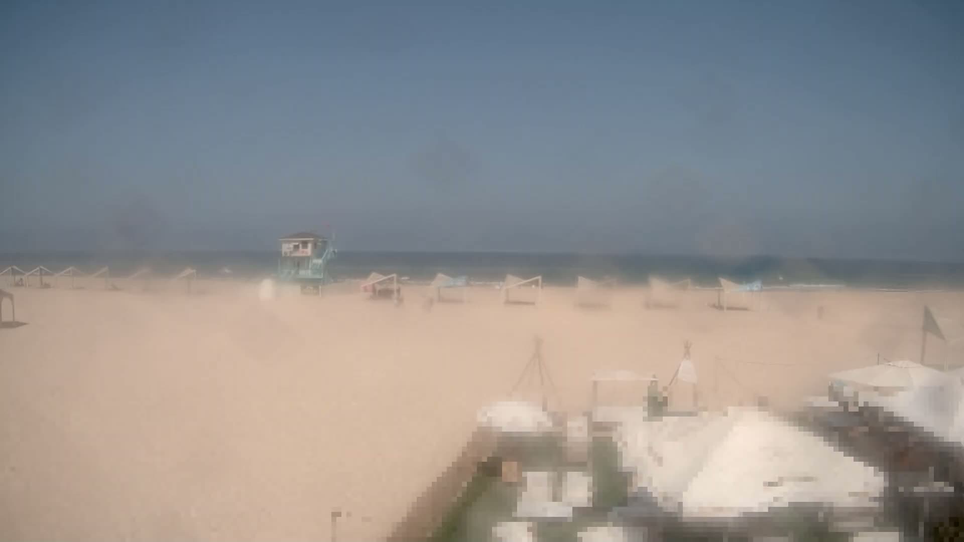 Ashdod, Yud-Alef Beach Live Cam - 