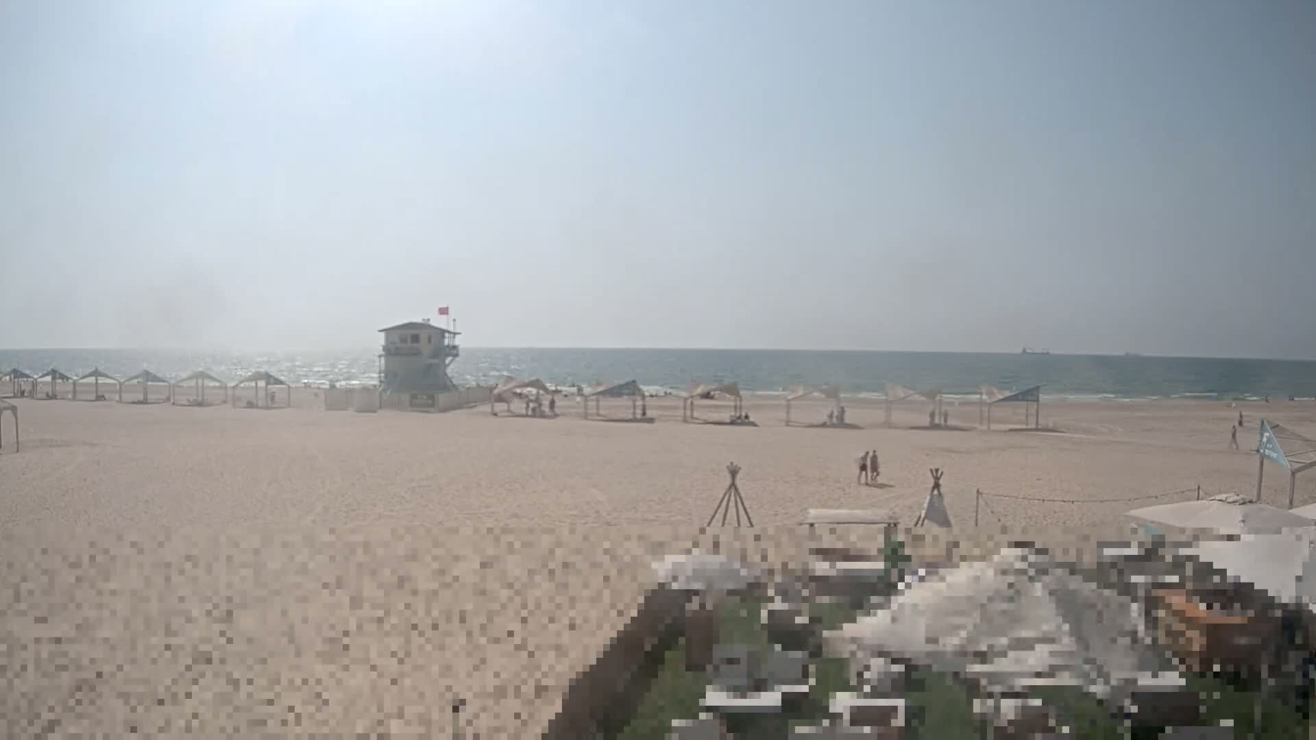 Ashdod, Yud-Alef Beach Live Cam - 