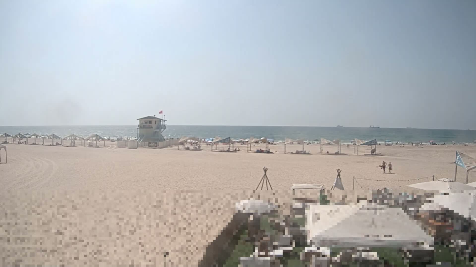 Ashdod, Yud-Alef Beach Live Cam - 