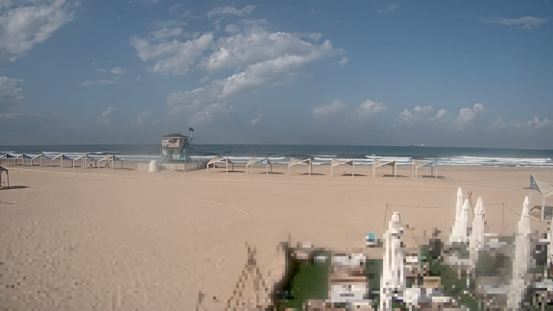 Ashdod, Yud-Alef Beach Live Cam - Ashkelon, Southern, Israel