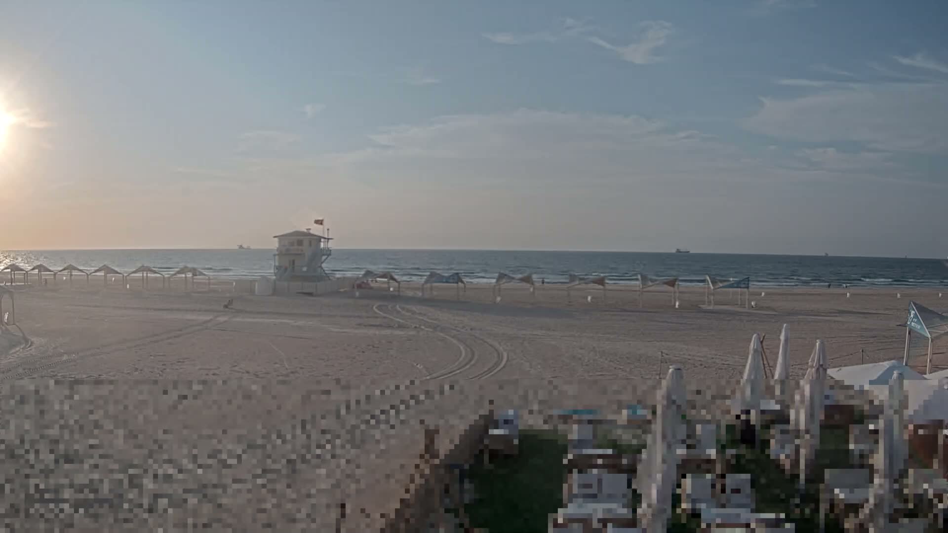 Ashdod, Yud-Alef Beach Live Cam - Ashkelon, Southern, Israel
