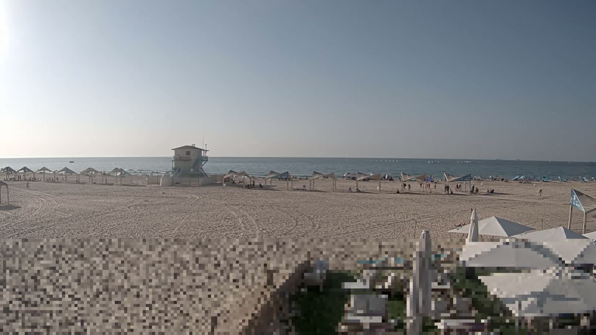 Ashdod, Yud-Alef Beach Live Cam - Ashkelon, Southern, Israel