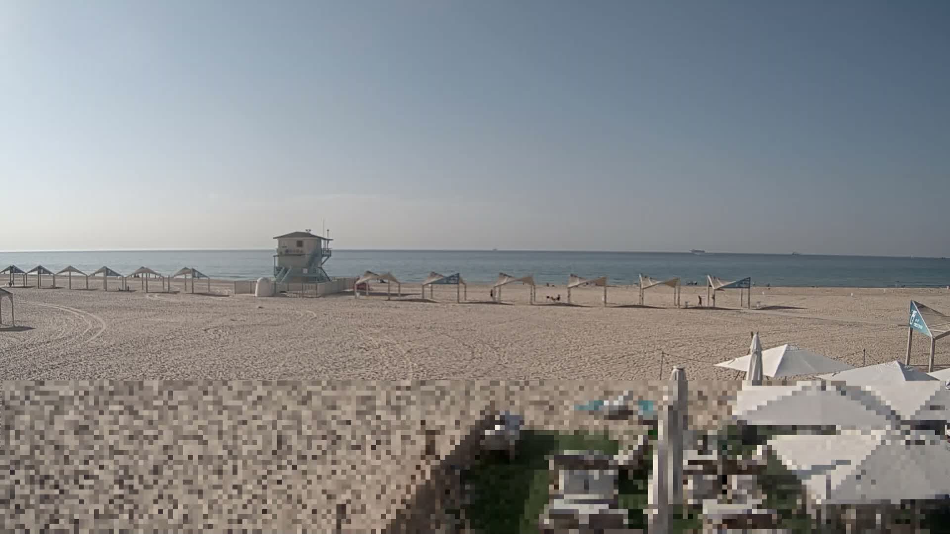 Ashdod, Yud-Alef Beach Live Cam - Ashkelon, Southern, Israel