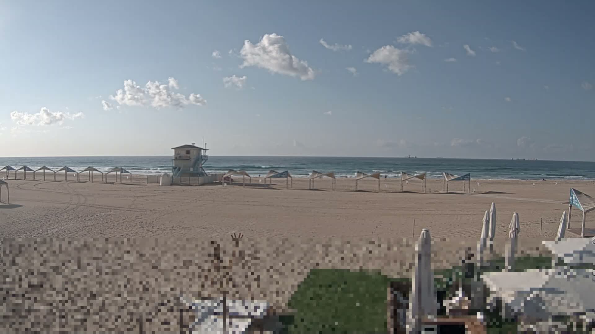 Ashdod, Yud-Alef Beach Live Cam - Ashkelon, Southern, Israel