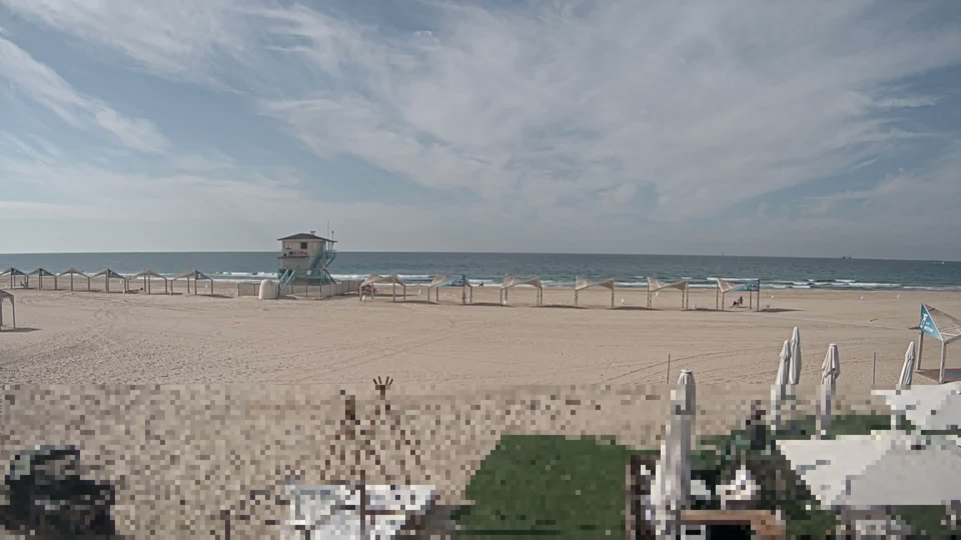 Ashdod, Yud-Alef Beach Live Cam - Ashkelon, Southern, Israel