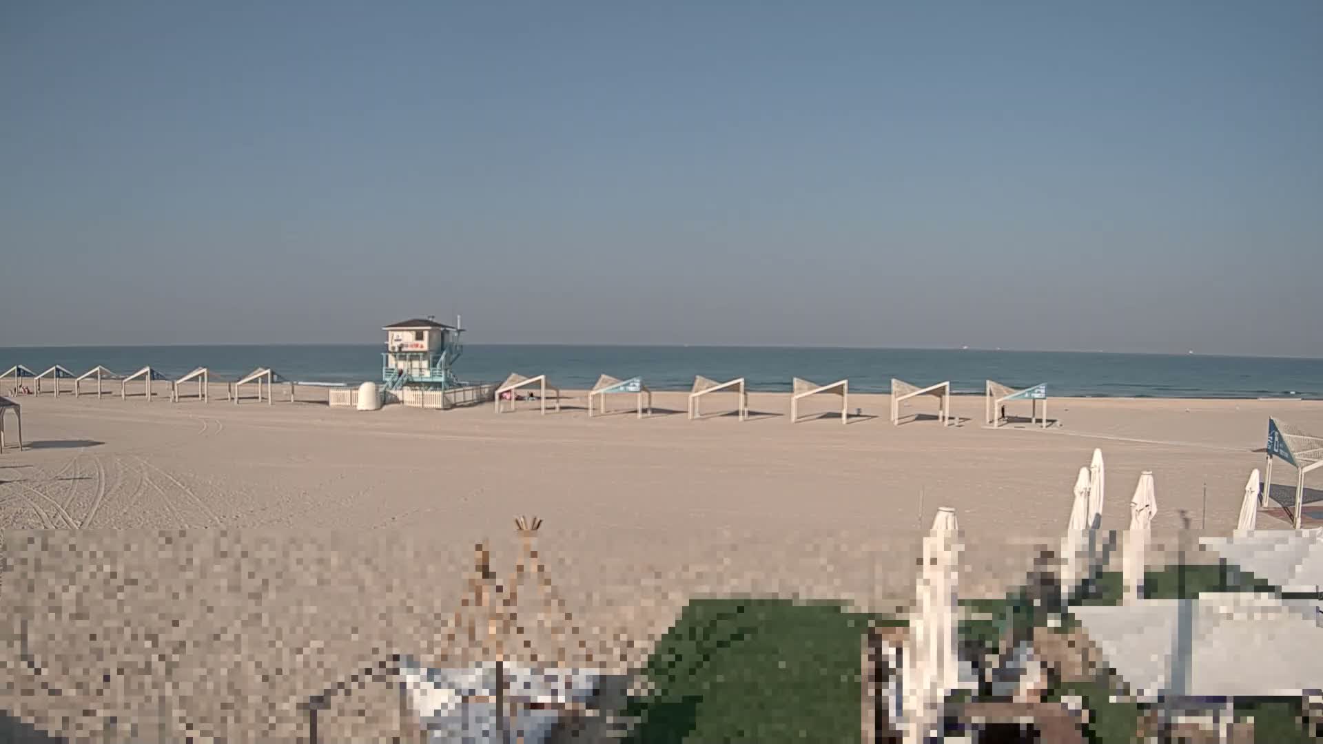 Ashdod, Yud-Alef Beach Live Cam - Ashkelon, Southern, Israel