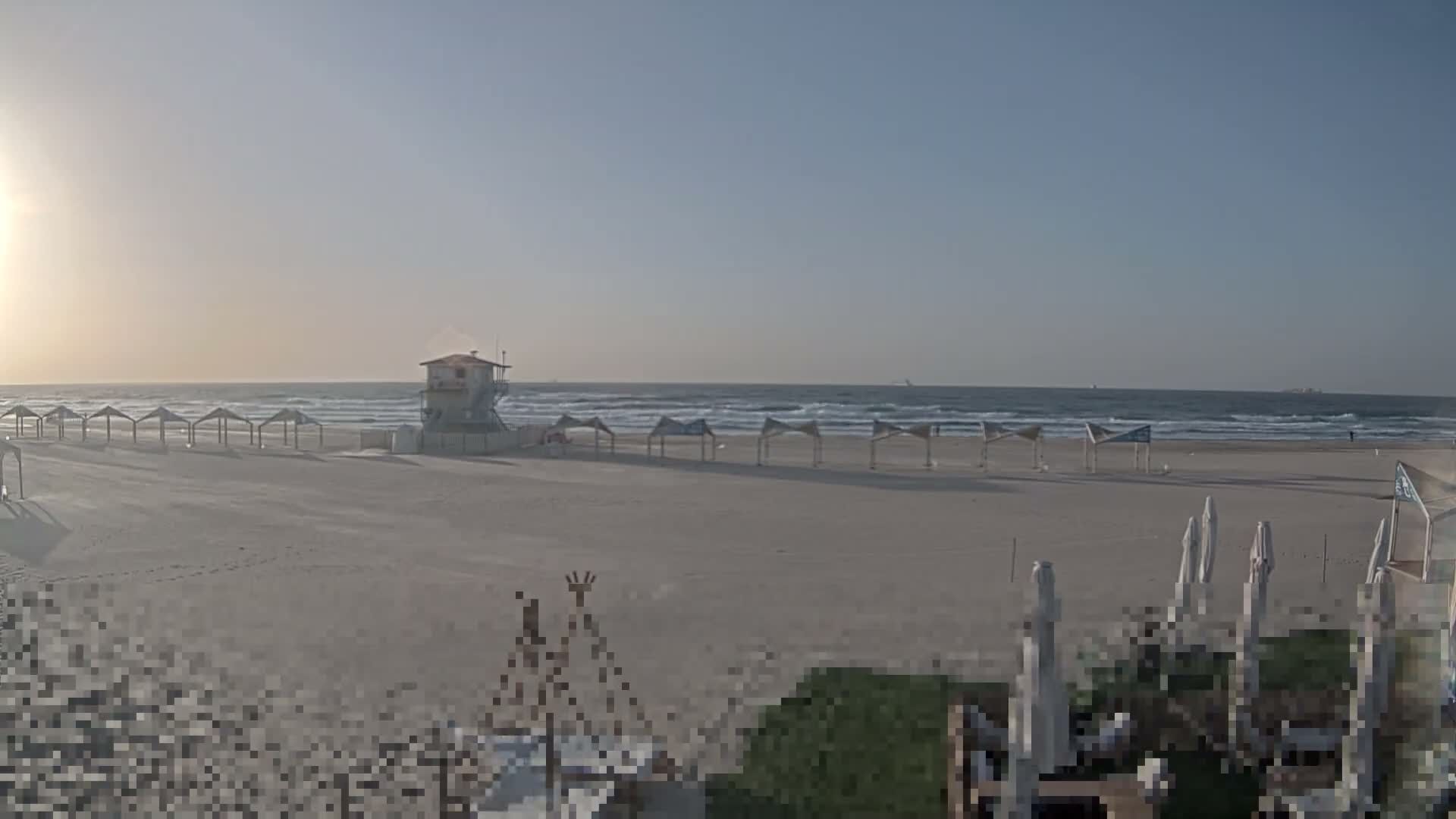 Ashdod, Yud-Alef Beach Live Cam - Ashkelon, Southern, Israel