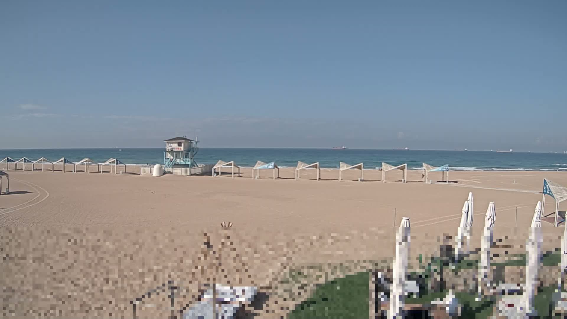 Ashdod, Yud-Alef Beach Live Cam - Ashkelon, Southern, Israel