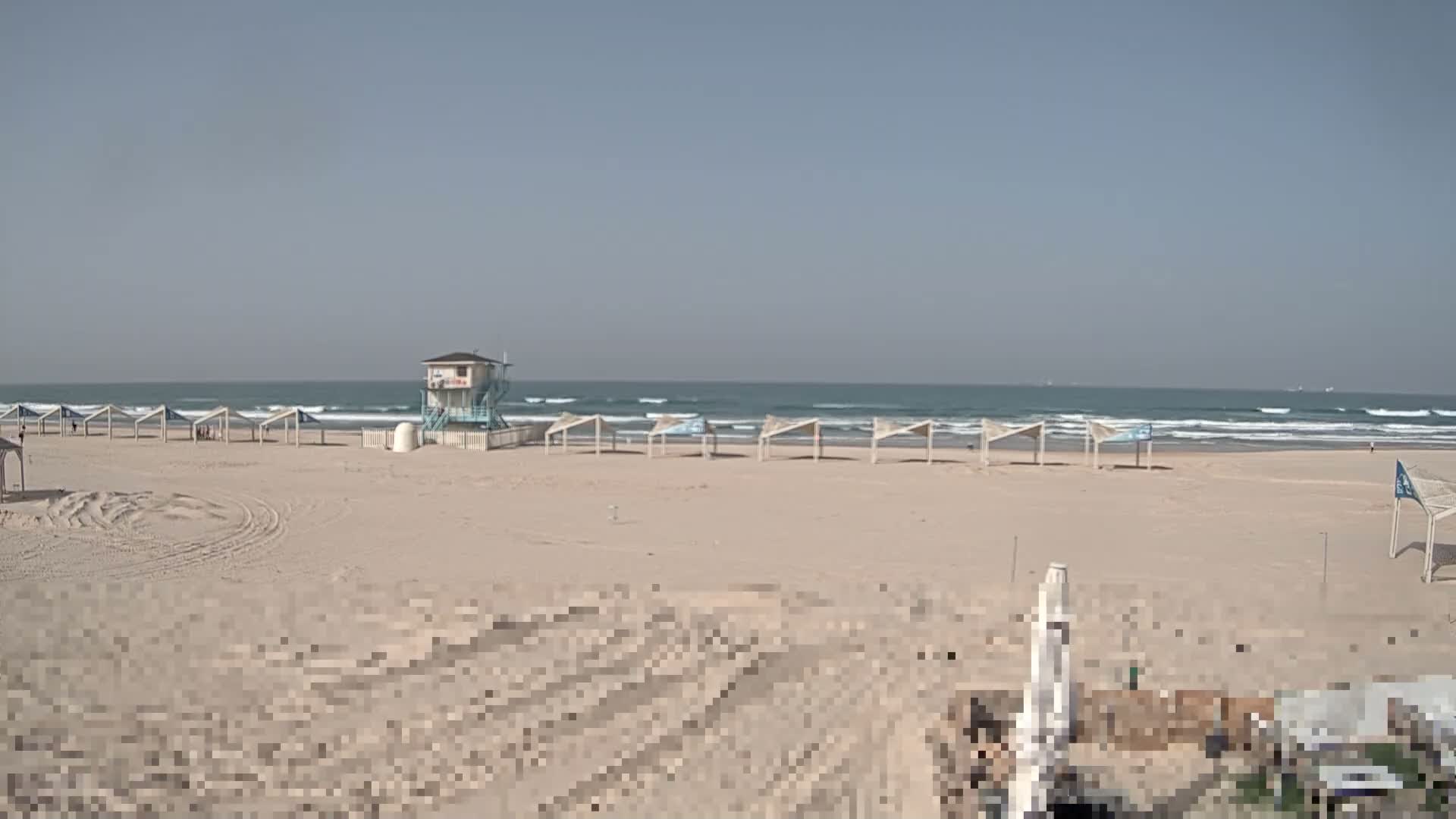 Ashdod, Yud-Alef Beach Live Cam - Ashkelon, Southern, Israel