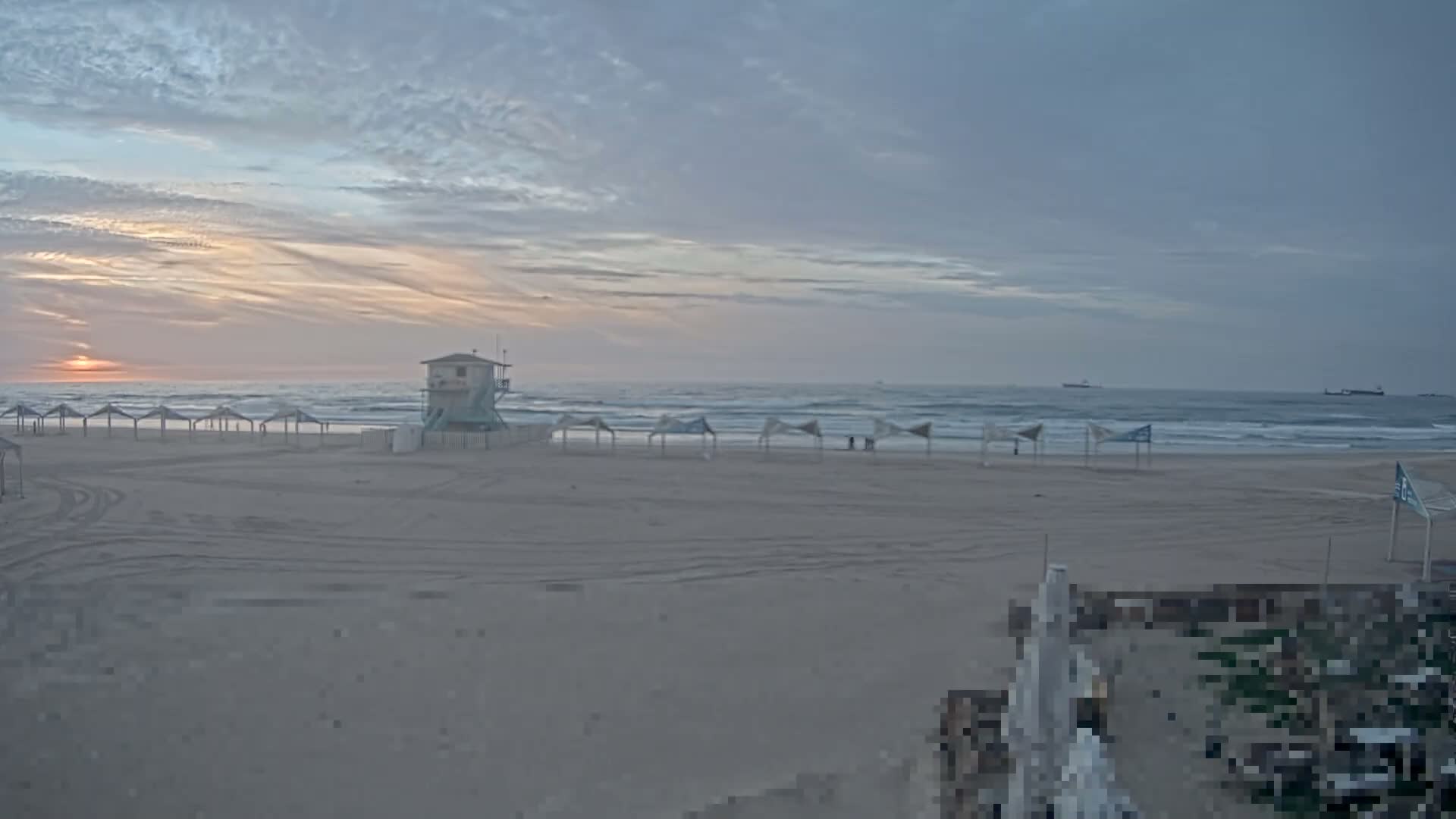 Ashdod, Yud-Alef Beach Live Cam - Ashkelon, Southern, Israel