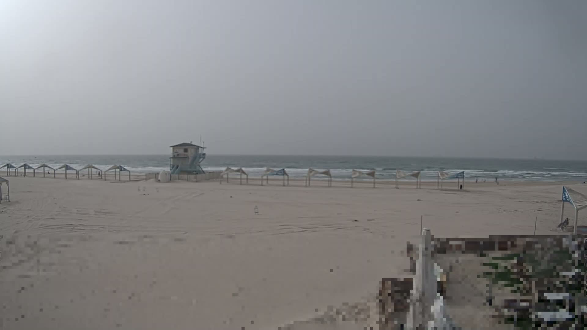 Ashdod, Yud-Alef Beach Live Cam - Ashkelon, Southern, Israel