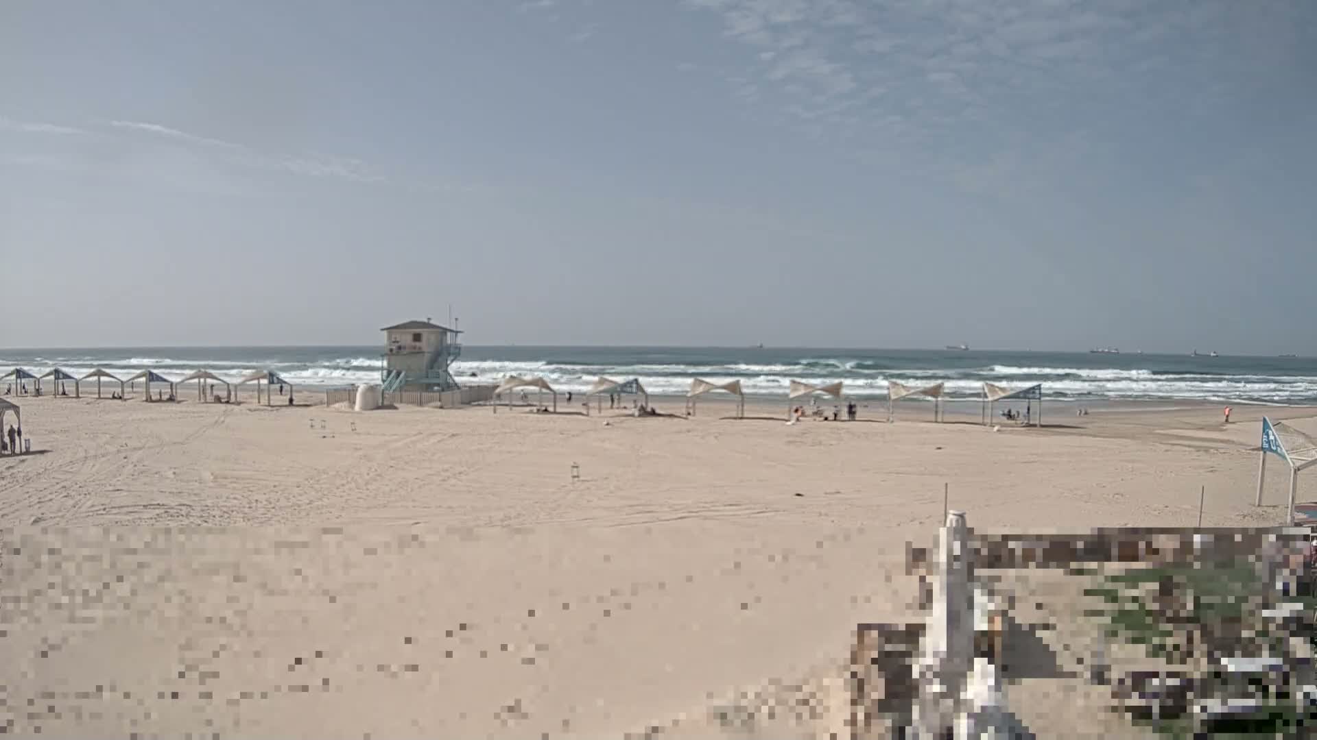 Ashdod, Yud-Alef Beach Live Cam - Ashkelon, Southern, Israel