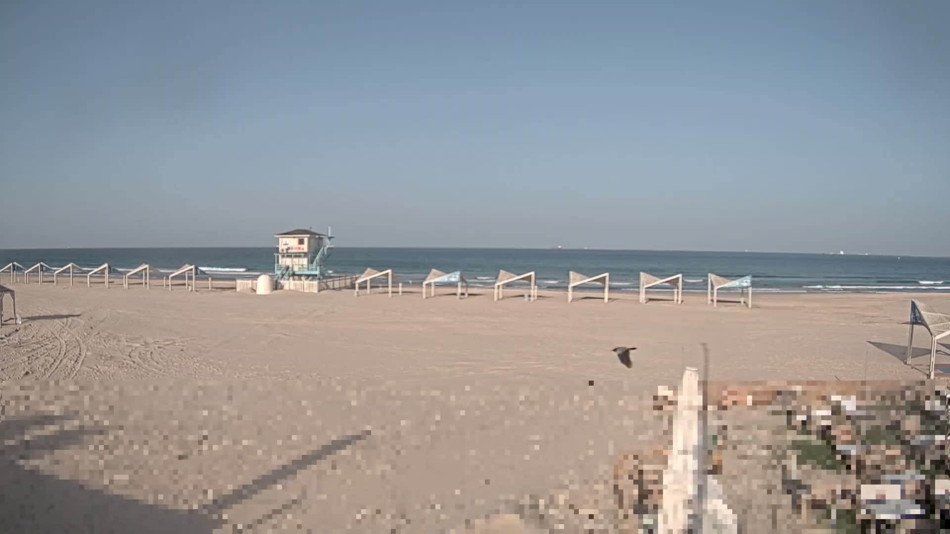 Ashdod, Yud-Alef Beach Live Cam - Ashkelon, Southern, Israel