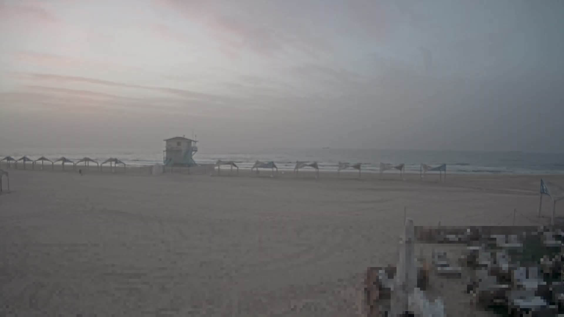 Ashdod, Yud-Alef Beach Live Cam - Ashkelon, Southern, Israel