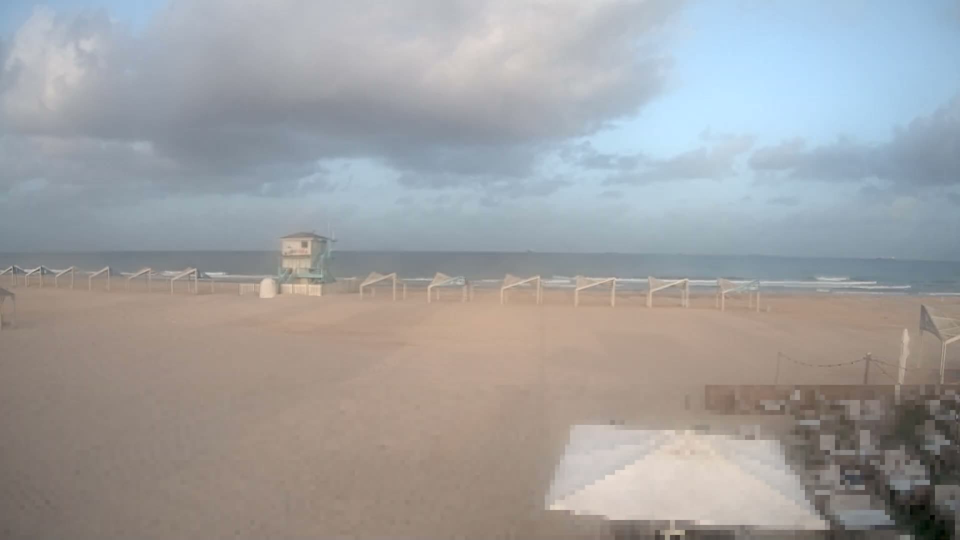 Ashdod, Yud-Alef Beach Live Cam - Ashkelon, Southern, Israel