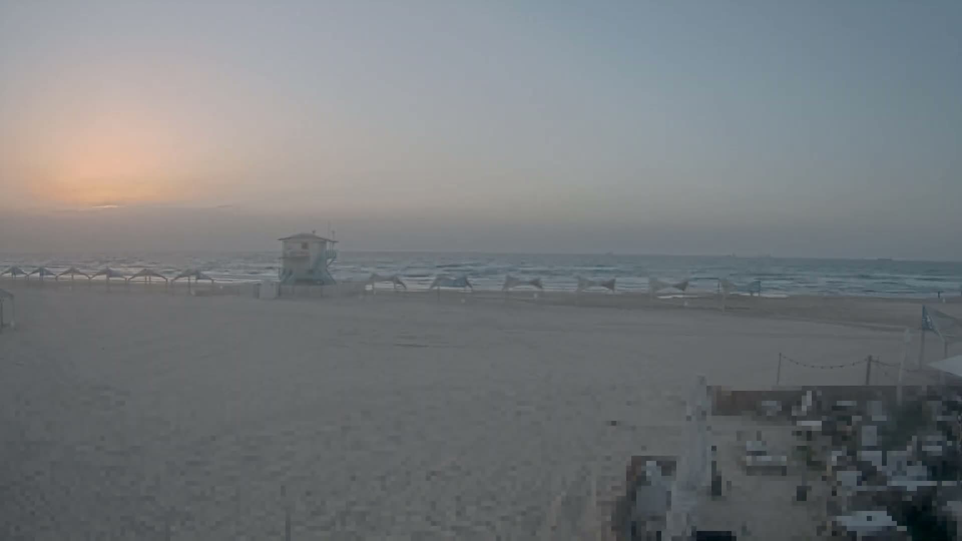 Ashdod, Yud-Alef Beach Live Cam - Ashkelon, Southern, Israel