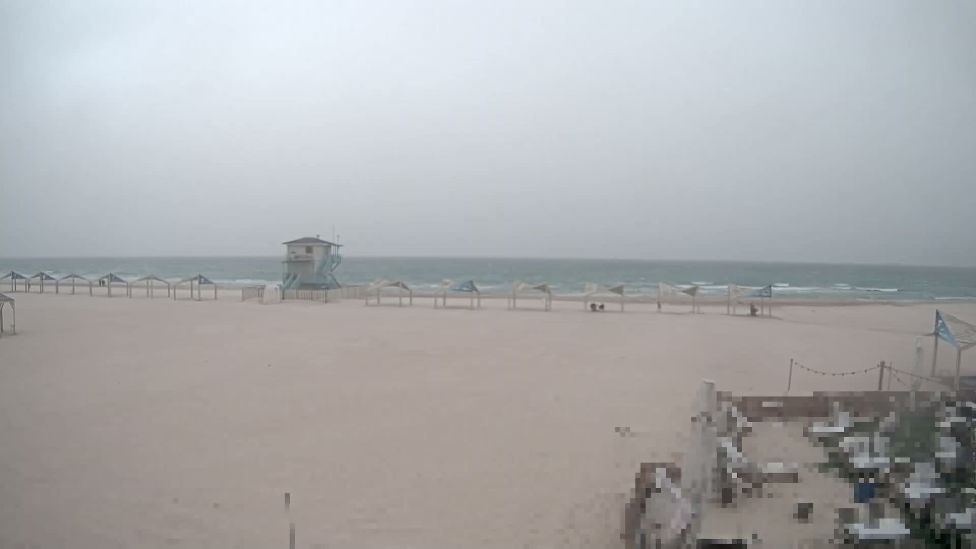 Ashdod, Yud-Alef Beach Live Cam - Ashkelon, Southern, Israel
