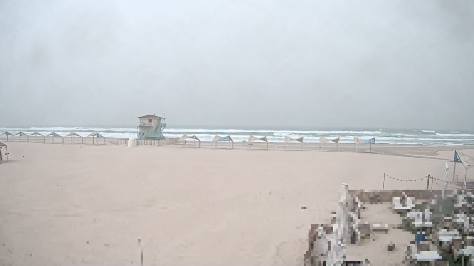 Ashdod, Yud-Alef Beach Live Cam - Ashkelon, Southern, Israel